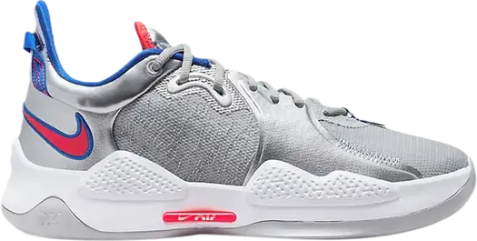 Кроссовки Nike PG 5 EP 'Clippers', серебряный