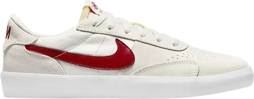 Кроссовки Nike Heritage Vulc SB 'Summit White Gym Red', кремовый