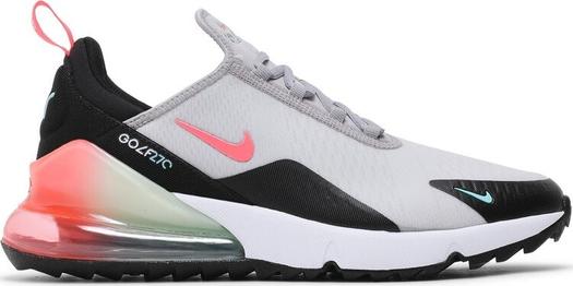 Кроссовки Nike Air Max 270 Golf 'Atmosphere Grey Hot Punch', серый