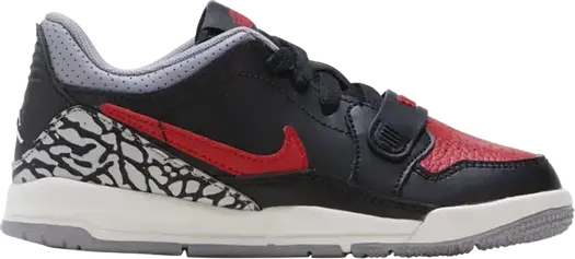 Кроссовки Jordan Legacy 312 Low PS Bred Cement, черный