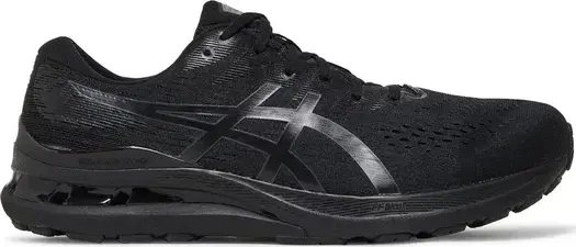 Кроссовки gel kayano 28 4e wide 'black graphite grey' Asics, черный