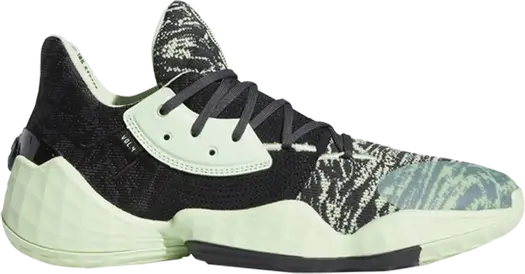 Кроссовки Adidas Harden Vol. 4 'Glow Green', зеленый