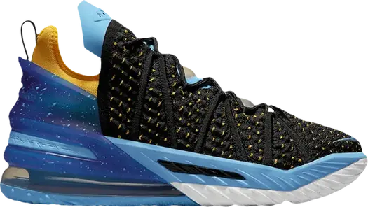 Кроссовки Nike LeBron 18 EP 'Lakers Heritage', черный