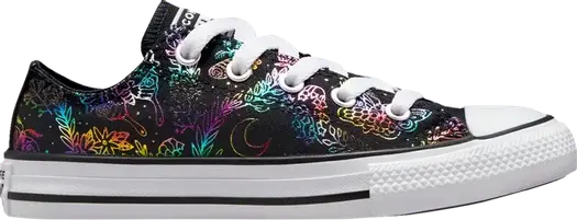 Кроссовки Converse Chuck Taylor All Star Low PS Butterfly Shine, черный