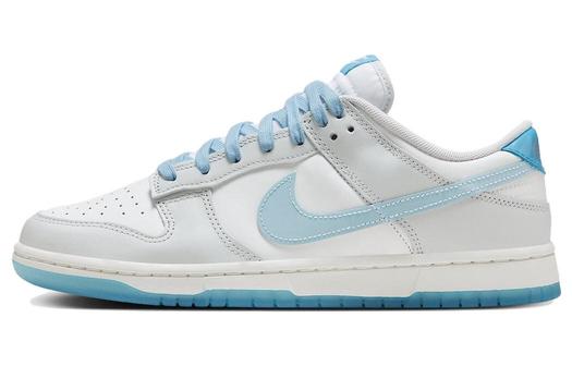 Кроссовки Nike Dunk Low 520, белый/голубой