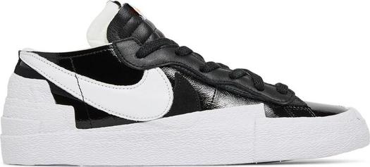 Кроссовки Nike x sacai Blazer Low «Black Patent»