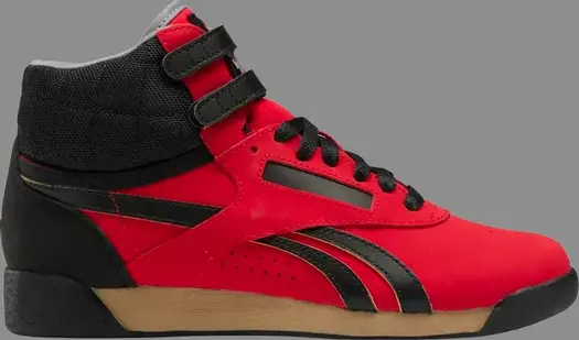 Кроссовки the money heist x freestyle high 'tokyo' Reebok, красный