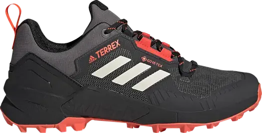 Кроссовки Adidas Terrex Swift R3 GTX 'Grey Solar Red', черный