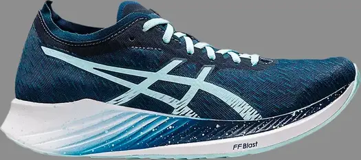 Кроссовки wmns magic speed 'mako blue' Asics, синий