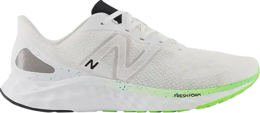 Кроссовки New Balance Fresh Foam Arishi v4 'White Pixel Green', зеленый