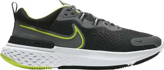 Кроссовки Nike React Miler 2 'Smoke Grey Volt', серый