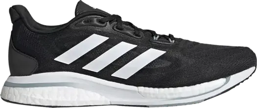 Кроссовки Adidas Supernova+ 'Black White', черный