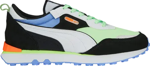 Кроссовки Puma Rider FV Future Vintage - Black Fizzy Lime, фиолетовый