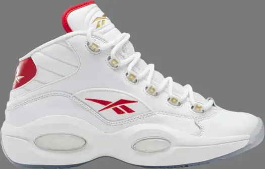 Кроссовки question mid 'dr. j' Reebok, белый