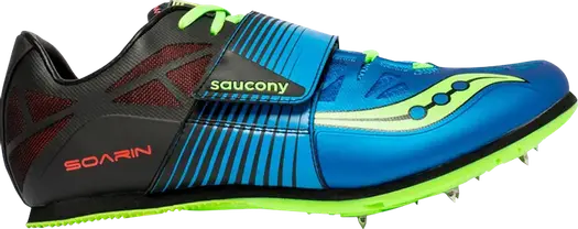 Кроссовки Saucony Soarin J2 Blue Slime, синий