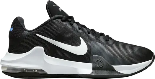 Кроссовки Nike Air Max Impact 4 'Black White Racer Blue', черный