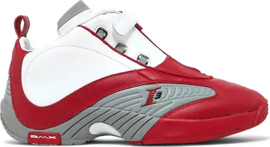 Кроссовки answer 4 og 'white red' 2021 Reebok, красный