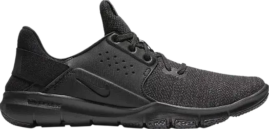 Кроссовки Nike Flex Control TR3 'Triple Black', черный