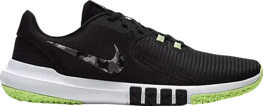 Кроссовки Nike Flex Control 4 'Black Camo Swoosh', черный