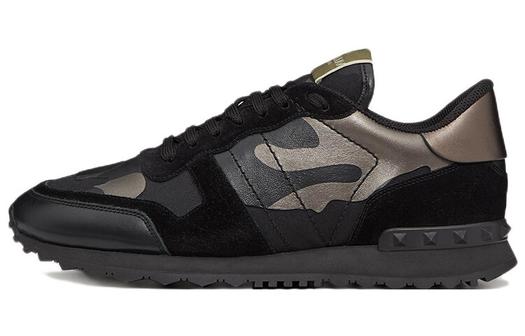 Кроссовки Valentino Rockrunner Lifestyle, черный/бежевый