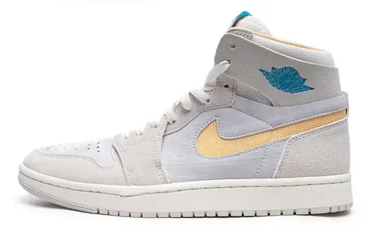 Кроссовки Jordan 1 Zoom CMFT 2 Orewood Brown Bright Citrus Sail