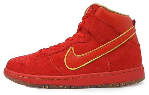 Кроссовки Nike Sb Dunk High Chinese New Year CNY, красный