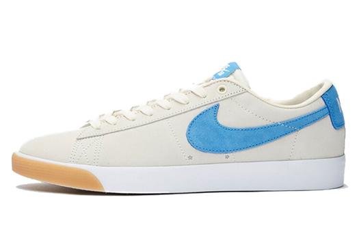 Кроссовки Nike Sb Blazer Low, белый/голубой