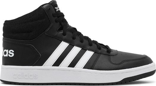 Кроссовки Adidas Hoops 2.0 Mid 'Black White', черный