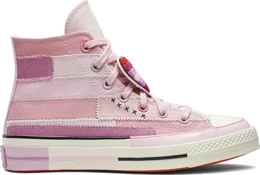 Кроссовки Converse Millie Bobby Brown x Chuck Taylor All Star Hi Petal Pink, розовый