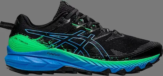 Кроссовки gel trabuco 10 'black blue coast' Asics, черный