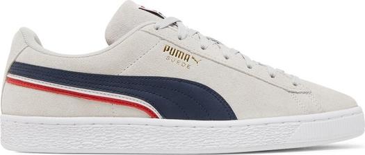 Кроссовки Puma Suede Triplex - Grey Violet New Navy, серый