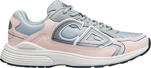 Кроссовки Dior B30 Grey Light Pink, серый