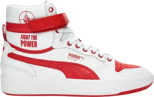 Кроссовки Puma Public Enemy x Sky LX Fight The Power, белый