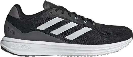 Кроссовки Adidas SL20.2 'Black Grey', черный