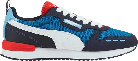 Кроссовки Puma R78 Mykonos Blue Red, синий