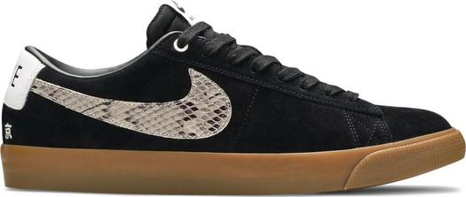 Кроссовки Nike Wacko Maria x Blazer Low SB 'Snakeskin', черный