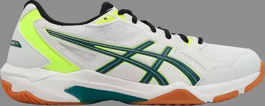 Кроссовки gel rocket 10 'white velvet pine' Asics, белый