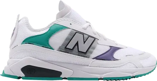 Кроссовки New Balance X-Racer 'White Silver', белый