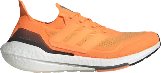 Кроссовки Adidas UltraBoost 21 'Screaming Orange', оранжевый