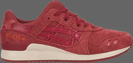 Кроссовки gel lyte 3 'russet brown' Asics, коричневый