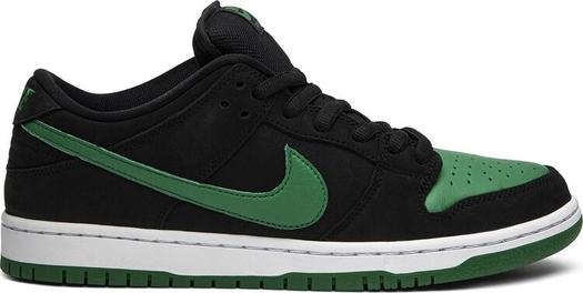 Кроссовки Nike Dunk Low Pro SB 'Black Pine', зеленый