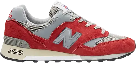 Кроссовки New Balance 577 Made in England 'Red Grey', красный