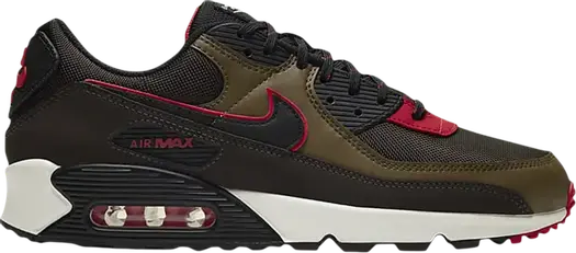 Кроссовки Nike Air Max 90 'Velvet Brown', черный