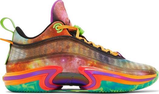Кроссовки Air Jordan 36 Low EYBL, разноцветный