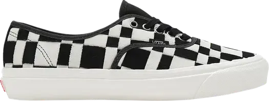 Кроссовки Vans Authentic 44 DX Woven Check - Black White, черный