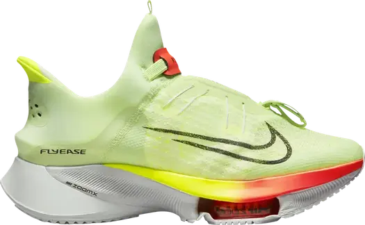Кроссовки Nike Air Zoom Tempo NEXT% FlyEase 'Barely Volt Hyper Orange', зеленый