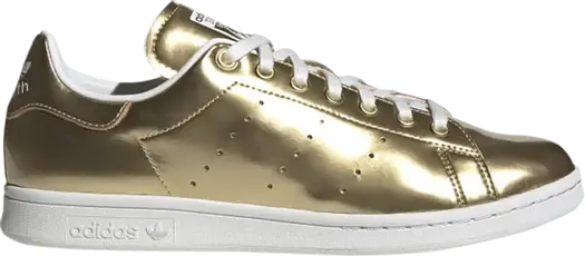 Кроссовки Adidas Stan Smith 'Gold Metallic', золотой