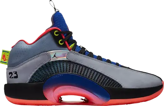 Кроссовки Air Jordan 35 SP TP PF Center of Gravity, серый