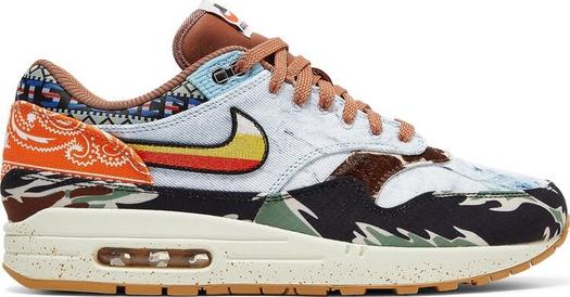 Кроссовки Nike Concepts x Air Max 1 SP 'Heavy', многоцветный