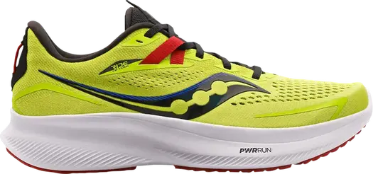 Кроссовки Saucony Ride 15 Acid Lime Spice, зеленый